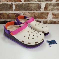 Crocs Classic Hiker Clog Stucco Purple Unisex Outdoor Sandals Men’s Sz 11 Malone. Limited Edition Crocs Hiker Check All Pictures For Details We Will Pack And Ship Out Fast Casual Closed Toe Purple Sandals, Casual Purple Clogs For Summer, Casual Purple Closed Toe Sandals, Purple Clogs For Summer Beach, Purple Slip-on Beach Clogs, Purple Beach Clogs For Summer, Purple Slip-on Clogs For Summer, Purple Summer Beach Clogs, Casual Purple Clogs For Spring