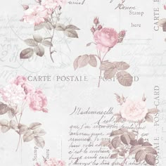 sample postale rose pink wallpaper from the nostalgie collection by galerie wallcoverings 1 Eclectic Color Palette, Rose Pink Wallpaper, Drops Patterns, W Wallpaper, Pink Bedroom, Arte Animal, Burke Decor, Branding Inspiration, Wallpaper Roll