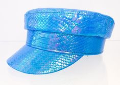 Blue Snake Posh Bae Hat - Sparkl Fairy Couture Blue Snake, Deep Blue Color, Unique Hats, Beautiful Figure, Of Outfits, Cool Hats, Beautiful Hats, Bad Hair Day, Bad Hair