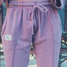 People Of Leisure Lilac Jogger Or Sweatpants Oversized Pants Breathable Organic Recycled Cotton. Fade Dyed For That Vintage Look Boho Style Vibe, Or Soft Grunge Vibe. Perfect For Lounging Cozy Leisure Pants For Spring, Cozy Spring Leisure Pants, High Waist Bottoms With Pockets For Lounging, High Waist Lounging Bottoms With Pockets, Casual Purple Bottoms For Lounging, High Waist Pants With Pockets For Lounging, High-waist Lounge Bottoms With Pockets, High Waist Purple Pants For Loungewear, Purple Long Pants For Lounging