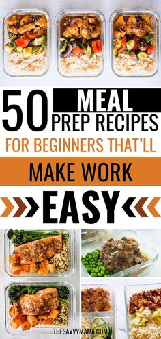 the ultimate meal prep guide for beginners that'll make work easy