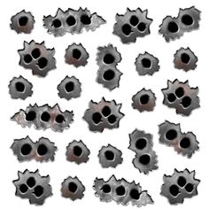 Bullet Holes Bullet Stickers, Unique Birthday Party Ideas, Hollywood Party Theme, Scene Setters, 15 Birthday