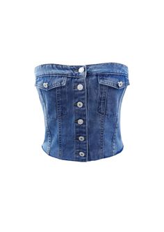 Perfect for those sunny days out, whether you’re heading to a music festival, a picnic in the park, or just a casual day around town. The denim tube top can be paired with a lightweight cardigan or an unbuttoned shirt for a layered look, while the skort pairs well with sneakers or sandals. For an evening event, such as an outdoor dinner or a beach bonfire, accessorize with a statement necklace and wedges to elevate the outfit. SPECIFICATIONS Denim Skort Material: COTTON Elasticity: Slight Stretc Skort Denim, Denim Tube Top, Denim Skort, Straight Clothes, Monokini Swimsuits, Denim Patterns, Denim Romper, Denim Maxi Skirt, Activewear Sets