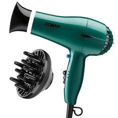 Conair Protect and Shine Hair Dryer Conair Brush Dryer, Chi Hair Dryer, Hands Free Hair Dryer, Hair Dryer With Diffuser For Curly Hair, Hair Dyer, Shine Hair, Ceramic Flat Iron, Ionic Hair Dryer, Target Beauty