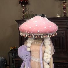 Mushroom Costume, Pink Mushroom, Mushroom Fairy, Goblin Core, Harajuku Fashion, Pastel Goth, Look Cool, Fun Games