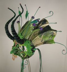 Green Horned and Winged Masquerade Mask by leopardsleap on Etsy https://www.etsy.com/listing/189908482/green-horned-and-winged-masquerade-mask Animal Costume Mask, Forest Masquerade Mask, Green Masquerade Mask, Parade Costumes, Silver Masquerade Mask, Masquerade Ball Mask, Masquerade Halloween, Head Dresses