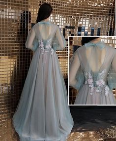 Зеленая кружевная кружева Formal Dresses Green, Prom Dress Green, डिजाइनर कपड़े, Lace Long Prom Dress, Hijab Dress Party, Green Tulle, Soiree Dress, Tulle Evening Dress, Dresses Green