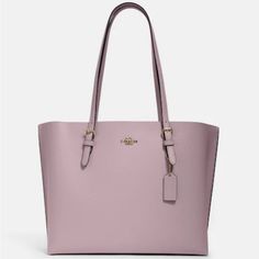 Product Details: Double Face Leather Zip-Top Closure Fabric Lining Handles With 10 1/4” Drop Side Open Compartments 13 1/4” (L) X 11” (H) X 5” (W) Color: Pink/Gold Style No. 1671 Product Is New With Tags And Wrapping From Coach. Classic Pink Office Bag, Classic Pink Bags For Everyday Use, Classic Pink Bag For Everyday, Classic Pink Shopping Bag, Classic Pink Everyday Bags, Classic Pink Bag For Formal Occasions, Classic Pink Bags For Formal Occasions, Classic Pink Formal Bag, Classic Pink Tote Shoulder Bag