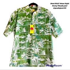 Men’s Button Up Holiday Aloha Shirt. Wonderful For The Holidays, Discontinued Print. All Brand New. 1 Is Without Tags. Tags- Aloha Shirt, Men’s Bottom Down, Christmas, Holidays, Hawaii, Holiday Themed, Island Theme, Coconut, Fish, Santa, Holly Berry Green Button-up Hawaiian Shirt For Beach, Santa On The Beach, Tommy Hilfiger Shirts Men, Printed Hawaiian T-shirt For Beach Season, Gray Plaid Shirt, Tropical Print Button-up Hawaiian Shirt For Beach, Coconut Fish, Green Cotton Hawaiian T-shirt, Hawaii Holiday