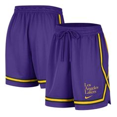 A casual display of your Los Angeles Lakers spirit is just what these Nike Authentic Crossover Fly shorts provide. Dri-FIT technology evaporates moisture and sweat to remain comfortable, dry and fresh. Understated Los Angeles Lakers graphics and details give your team gear an authentic touch. Sewn-on stripes Dri-FIT technology wicks away moisture Officially licensed Elastic waistband Brand: Nike Two side pockets Imported Machine wash with garment inside out, tumble dry low Heat-sealed graphics S Nike Relaxed Fit Moisture-wicking Athletic Shorts, Nike Moisture-wicking Bottoms For Leisure, Nike Moisture-wicking Leisure Bottoms, Nike Relaxed Fit Athletic Shorts With Moisture-wicking, Nike Athletic Shorts With Moisture-wicking Relaxed Fit, Nike Leisure Bottoms With Moisture-wicking, Purple Moisture-wicking Athletic Shorts, Moisture-wicking Sportswear Athletic Shorts For Leisure, Nike Athletic Shorts With Elastic Waistband For Leisure