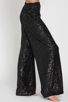 Slip into something sparkly! Our high waisted sequin pants are the perfect party pieces for those looking to glam up their night out - they'll hug your curves and show off your booty! With an elastic back waist, polyester lining, and shimmering sequins, these sleek pants are sure to turn heads. Shine on! Sequin Pants, High Waist Pants, Pants Large, Shine On, Hug You, Waist Pants, Perfect Party, High Waisted Pants, Night Out