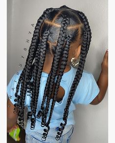 Daughter Hairstyles, Black Kids Braids Hairstyles, Lil Girl Hairstyles, Kid Braid Styles, Natural Hairstyles For Kids, Quick Braided Hairstyles, Pretty Braided Hairstyles