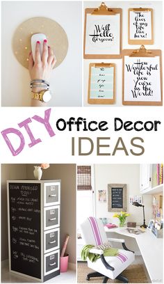 office decor ideas that are easy to do with the help of some kids and adults