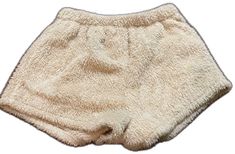 Cozy Beige Bottoms For Relaxation, Beige Short Loungewear Bottoms, Beige Short Bottoms For Loungewear, Short Beige Bottoms For Loungewear, Beige Lounge Shorts, Cozy Short Bottoms For Vacation, Beige Elastic Waistband Pajama Shorts For Loungewear, Cozy Summer Sleep Bottoms, Shorts Women