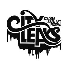 the logo for city lights, an urban art festival