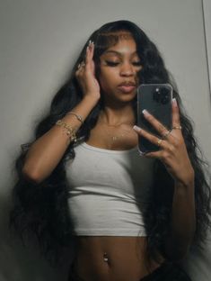 Middle Part Wig With Edges, Ann Marie Hairstyles, Fluffy Edges On Wig Middle Part, Side Part Pronto Quick Weave, Hairband Hairstyle Black Women, Deep Side Part Straight Wig, Hairstyle Black Women Weave, Updo Weave Hairstyles, Crimped Side Part