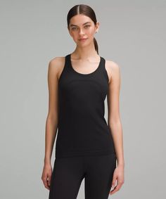 Swiftly Tech Racerback Tank Top 2.0 *Hip Length | Women's Sleeveless & Tank Tops | lululemon Functional Tank Sports Bra For Training, Lululemon Athleisure Sports Bra For Training, Lululemon Moisture-wicking Sports Bra For Gym, Lululemon Moisture-wicking Sports Bra For Workout, Lululemon Sleeveless Casual Activewear, Racerback Tank Top For Running, Functional Running Tank Top With Mesh Back, Functional Mesh Back Tank Top For Running, Functional Tank Top With Mesh Back For Running