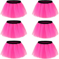 PRICES MAY VARY. 100% Polyester Imported Comfort Elastic Band: 3 Layered tutus Fit waistline from 22" to 38", Length: 11.8", adjustable for most adult women and teen girls Multicolored Tutus: These short tulle tutu skirts come in 3 semi-through layered design, available in various bright colors. Quality & Soft: Bubble tutu skirts are made of premium polyester mesh material with good workmanship, soft and skin-friendly, lightweight and breathable to wear, anti-snagging, durable and fadeless 6 Pack Runner Tutus: Multi-pack tutu skirts are perfect essentials for themed team races, full marathons, half marathons, 5K,10K, 4K dash run marathons, color runs and more, to add fun to your run right now Party Tutu Skirts: Candy colored tutu skirts are also ideal to dress you up at Halloween cosplay p 80s Halloween Costume, 5k Costume, Women Tulle Skirt, 80s Dress Up, 80s Halloween Costumes, 80s Halloween, Tutu Skirt Women, Dancing Ballet, Womens Tulle Skirt