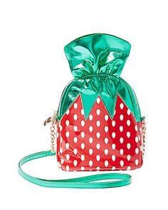 Funky Purses, Novelty Purses, Strawberry Candy, Betsey Johnson Purses, Candy Red, Betsey Johnson Handbags, Unique Purses, Red Handbag, Novelty Bags