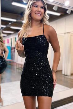 A-line Sparkly Sequins Mini Homecoming Dresses Graduation Dresses – BL Dress Hoco Dress Brunette, Homecoming Dresses Sparkly Short, Semi Dresses Short, Cute Short Formal Dresses, Sparkly Black Hoco Dress, Short Cute Dresses Formal, Black Short Hoco Dress, Black Hoco Dresses Short, Good Homecoming Dresses