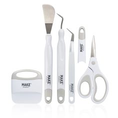 the make me kit includes scissors, toothbrushes and other items