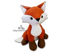 a stuffed animal that looks like a fox