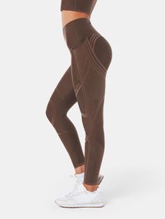 Body Sculpt 3-Pocketful Leggings Chocolate Brown Jelly Roll, Body Sculpting, Chocolate Brown, Shapewear, Perfect Fit, Leggings