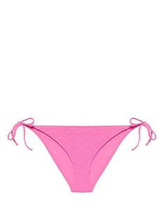 rose pink stretch-jersey textured finish logo patch to the rear full lining side tie fastening Be mindful to try on swimwear over your own garments. Calvin Klein Swimsuit, Pink Calvin Klein, Calvin Klein One, Be Mindful, City Dress, Cute Swimsuits, Iconic Bags, Summer Beach Wear, Ski Wear