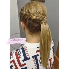 Embellished Headbands, Hair Creations, Fresh Hair, Back To School Hairstyles, Low Ponytail, High Ponytails, Dutch Braid