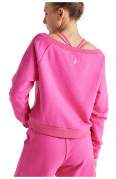 Perhaps the most versatile piece in this collection, our Off Shoulder Sweatshirt is perfectly slouchy. Featuring a wide scoop neck, this sweatshirt is begging to give you a cold shoulder Lightly brushed cotton fleece Off the shoulder style Ribbed Waistband and Cuffs Relaxed Fit Scoop Neck Activewear Athleisure, Scoop Neck Relaxed Fit Activewear For Athleisure, Relaxed Fit Scoop Neck Activewear For Athleisure, Pink Yarrow, Off Shoulder Sweatshirt, Pink Sweatshirt, Brushed Cotton, Cotton Fleece, Cold Shoulder