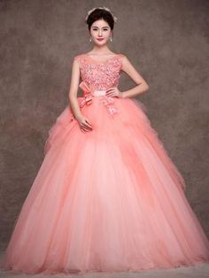 Blush Pink Quinceanera, Pink Quinceanera, Big Dresses, Tulle Balls, Satin Tulle, Cheap Evening Dresses, Indian Gowns Dresses, Formal Evening Dress, Vintage Summer Dresses