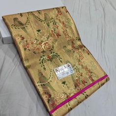 🍁🌹🍁🌹🌹 offer sale 🍁🌹🍁🌹 🌿 *100% pure kanchi pattu sarees* @ *2 gram gold jari edge to edge border* 🌿 *Very high quality & no damages* 🌿 *with silk Mark certified tag* 🌿 showroom price : Rs 45,000/- 🌿Our Price : Rs 15500 Gold Tussar Silk Fitted Saree, Gold Embroidered Pre-draped Saree In Tussar Silk, Gold Embroidered Pre-draped Tussar Silk Saree, Luxury Kalamkari Print Tussar Silk Pre-draped Saree, Gold Tussar Silk Pre-draped Saree With Pallu, Silk, Pure Products, Gold