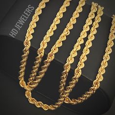 Brand New 10kt Gold Rope Chain Necklace Diamond Cut Italian 10kt Yellow Gold Chain Available In All Length: 20”, 22”, 24”,26” Thickness: 5mm Made In Italy **Packaging: Gift Box **If You Have Any Questions About The Length, Color, Stones, Quantity, Shipping, Or Anything Else, Feel Free To Contact Us 24/7 And We’ll Be Happy To Help! **You Can Also Visit Our Poshmark Store For A Large Selection Of Items! Gold Rope Chains, Mens Accessories Jewelry, Yellow Gold Chain, Rope Chain, Gold Diamond, Diamond Necklace, Diamond Cuts, Chain Necklace, Mens Accessories