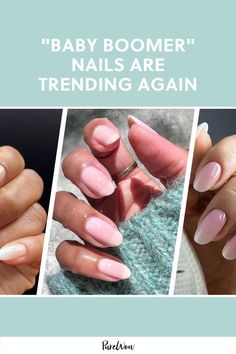 Baby Boomer nails are trending again. Here’s what the look entails, why they’re back in style now and who they’re best for (spoiler: pretty much anyone with fingernails). Glaze Nails, Strawberry Scones