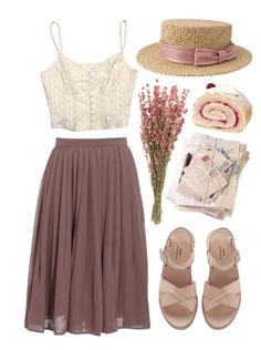 Grunge Hairstyles, Night Out Outfit Ideas, Picnic Outfit, Skai Jackson, Boater Hat, Skirt Maxi, Flats Sandals, Night Out Outfit, Evening Outfits