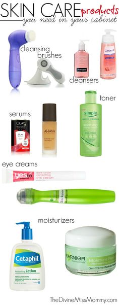 Skincare & Beauty Products You Need In Your Cabinet The Best Skin Care Products, Beauty Products You Need, Brush Cleanser, The Best Skin Care, For Skin Care, Personal Care Products, Gel Moisturizer