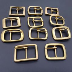 Brand new and High quality belt buckle     Material: Solid brass     Size: internal measure:40mm Width     Suitable for belt width 37mm-39mm     Welcome wholesale   Package Included:     1x belt buckle Brass Pin, Hand Craft, Leather Work, Suspender Belt, Women Leather, Craft Diy, Belt Buckle, Suspenders, Leather Working