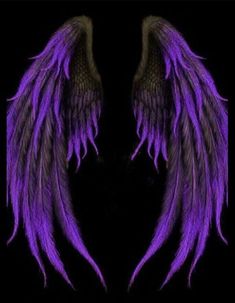 Angel Wings Drawing, Angel Wings Art, Wings Wallpaper, Dark Purple Wallpaper, Wings Drawing, Angel Wings Tattoo, Angel Wallpaper, Black Wallpaper Iphone Dark, Ange Demon