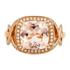 This collection features an array of magnificent morganites! Accented with diamonds these rings are made in rose gold and present a classic yet elegant look. Classic morganite ring in 18K rose gold with diamonds. Morganite: 3.68 carat cushion shape. Diamonds: 0.348carat, G colour, VS clarity. Gold: 5.14g, 18K rose gold. Ring Size: US 6.75 - Size can be adjusted for free upon request - please reconfirm with your order. R474 Loreal Color Riche Lipstick, Morganite Ring, Naha, Morganite, Cocktail Rings, 18k Rose Gold, White Diamond, Diamond White, Ring Verlobung