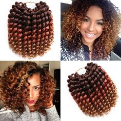 PRICES MAY VARY. Short Crochet Hair,Curly Crochet Hair, Wand Curls Crochet Hair,Jumpy Wand Curl,Jamaican Bounce Crochet Hair, Wand Curl Crochet Hair 2X Fluffy Wand Curl Package: 22 strands in each pack, 4 packs/Lot,(90g±5g)/Pack, Usually 4packs full a head, Free Crochet hook as gifts Advantage: Natural Looking, Tangle Free, Easy Brushing, Easy Separating, Easy to Crochet, Light & Soft, Let You Feel More Comfortable When Using and You Can Use It for Long Time curly crochet hair, Short and Bouncy Best Crochet Hair Waba Hair & Beauty, Crotchet Braids Crochet Hair So Fly, Large Rod Set On Natural Hair, Lulutress Crochet Hair Wet Curly, Natural Curl Pattern Chart Black Hair, Crochet Braid Pattern For Thick Hair, Naked Crochet Human Hair, Human Crotchet Hair, Passion Pop Crochet Hair