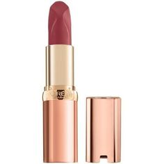 L'oreal Paris Colour Riche Les Nus Intensely Pigmented Lipstick - Nu Authentique - 0.13oz : Target Nude Pink Lipstick, Pillow Talk Lipstick, Hydrating Lipstick, Satin Lipstick, Nude Lipstick, Pink Lipstick, How To Line Lips, Pillow Talk, Nude Pink