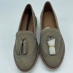 Women’s Find. Beige Oxford Low Heel Trendy Shoes With Tassel Spring Casual Tassel Loafers With Brogue Detailing, Casual Slip-on Loafers With Tassels, Casual Tassel Loafers With Brogue Detailing, Casual Tassel Slip-on Loafers, Casual Suede Tassel Loafers, Beige Casual Tassel Loafers With Round Toe, Casual Beige Tassel Loafers With Round Toe, Spring Tassel Slip-on Loafers, Casual Suede Tassel Loafers With Brogue Detailing