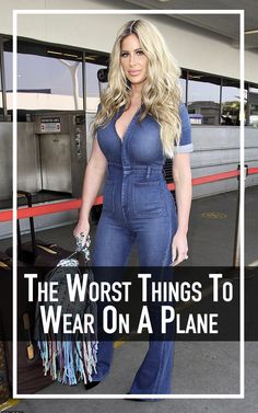 the worst things to wear on a plane