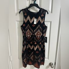 Nwt - Express Aztec Print Embellished Sequin Party Dress! This Dress Is So Sparkly! Features A Solid Black Background With Beautiful Sequins In Gold, Bronze, Copper. This Dress Is Form Fitting And Perfect For Vegas, New Year’s Eve Or Just A Fun Night Out! Size: Small Measurements Lying Flat: Bust: 14.5 Waist: 15 Shoulder To Hem: 33 Casual Embellished Party Dress, Casual Embellished Dress For Party, Casual Sequin Party Dress, Casual Black Embellished Dresses, White Maxi Sundress, Beautiful Mini Dresses, Solid Black Background, Cami Slip Dress, Mini Sheath Dress