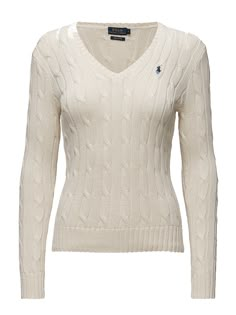 Off White Beige Polo Ralph Lauren Sweater Jumper Cable Knit Sweater Jumper #ralphlaurenwomensclothing Polo Sweater Outfit, Ralph Lauren Womens Clothing, Ralph Laurent, Ralph Lauren Jumper, Knit Sweater Outfit, Mode Zara, Polo Ralph Lauren Sweater, Polo Ralph Lauren Women, Stockholm Style