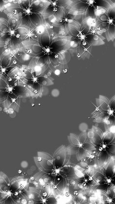 an abstract black and white background with lots of small bubbles in the middle of it