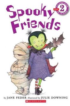 the book cover for spooky friends