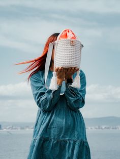 The Bucket bag has a non-standard shape and is available with two straps so that the length of the silhouette can be adjusted making it a perfect partner for a variety of styles. Whether you want to wear it as a chic shoulder bag, or as a longer across-the-body bag, the bucket shape can perfectly complement any outfit. Plus, the utility of this design has been upgraded with super user-friendly features like drawstrings and a lifting lining for extra space. ꧁About the item ꧂ ▪️Designed product by White Crochet Bucket Bag With Adjustable Strap, White Bucket Bag As A Gift, Handmade White Crochet Bucket Bag, White Handmade Crochet Bucket Bag, White Crochet Pouch Bag With Adjustable Strap, Handmade White Shoulder Bucket Bag, White Handmade Shoulder Bucket Bag, White Crochet Pouch Bag Gift, Gift Crochet Bucket Bag With Adjustable Strap