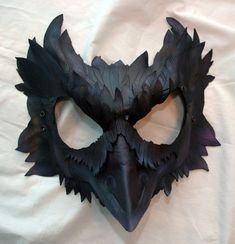 Raven Masquerade Mask | Made to Order -- Mormont's Raven Leather Cosplay Mask, Game of Thrones ... Crow Mask Diy, Cosplay Mask Diy, Leather Cosplay, Raven Costume, Raven Mask, Masquerade Dress, Crow Mask, Crow Costume, Mask Venetian