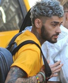 Grey Hair Color Men, Punk Hair Men, Men Haircut Ideas, Zayn Pics, Haircut Ideas Trendy, Short Punk Hair, Zayn Malik Hairstyle, Shaved Hairstyles